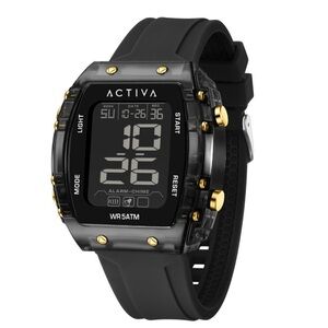 Activa X Invicta Digital Men's Watch - 45mm, Black